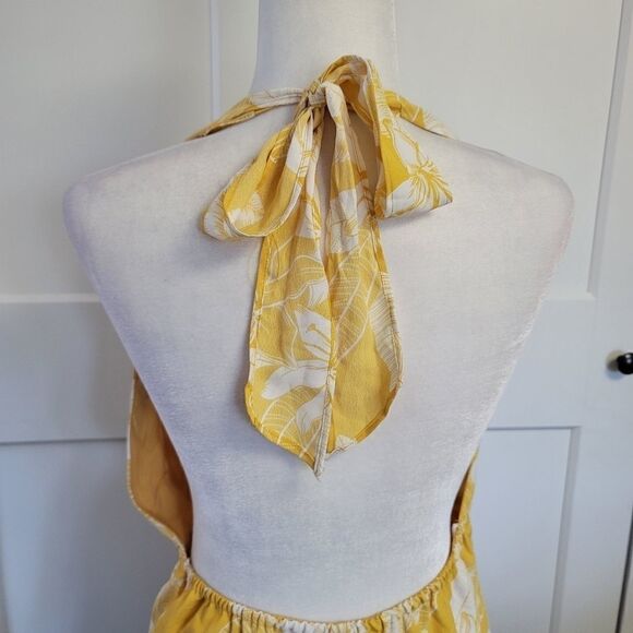 Emory Park yellow flower print romper - Picture 6 of 10